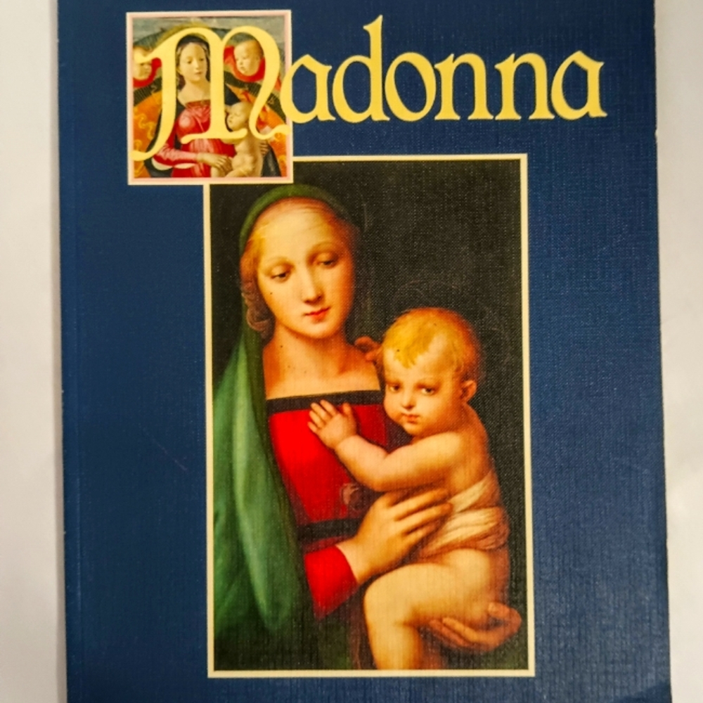 Madonna Italian Illustrated vintage paperback EUC collectible